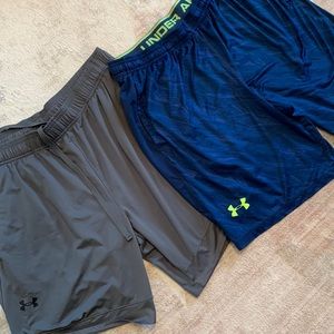 BUNDLE - 2 Men’s Under Armour Athletic Shorts XL